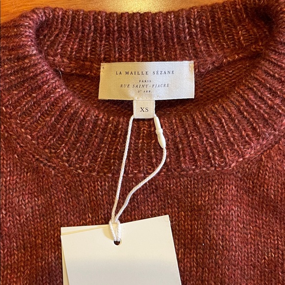 Sezane Samuel vest Sienna size XS new with tags NWT - Picture 3 of 9